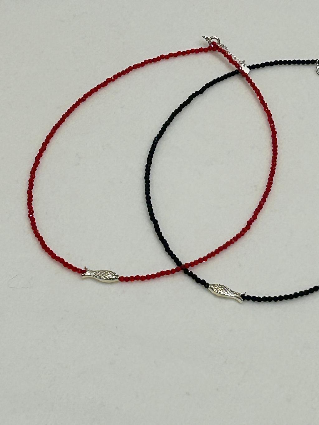 물고기행운목걸이